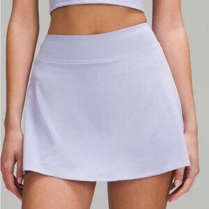 Lululemon High Rise Tennis Skirt Lilac Size 10